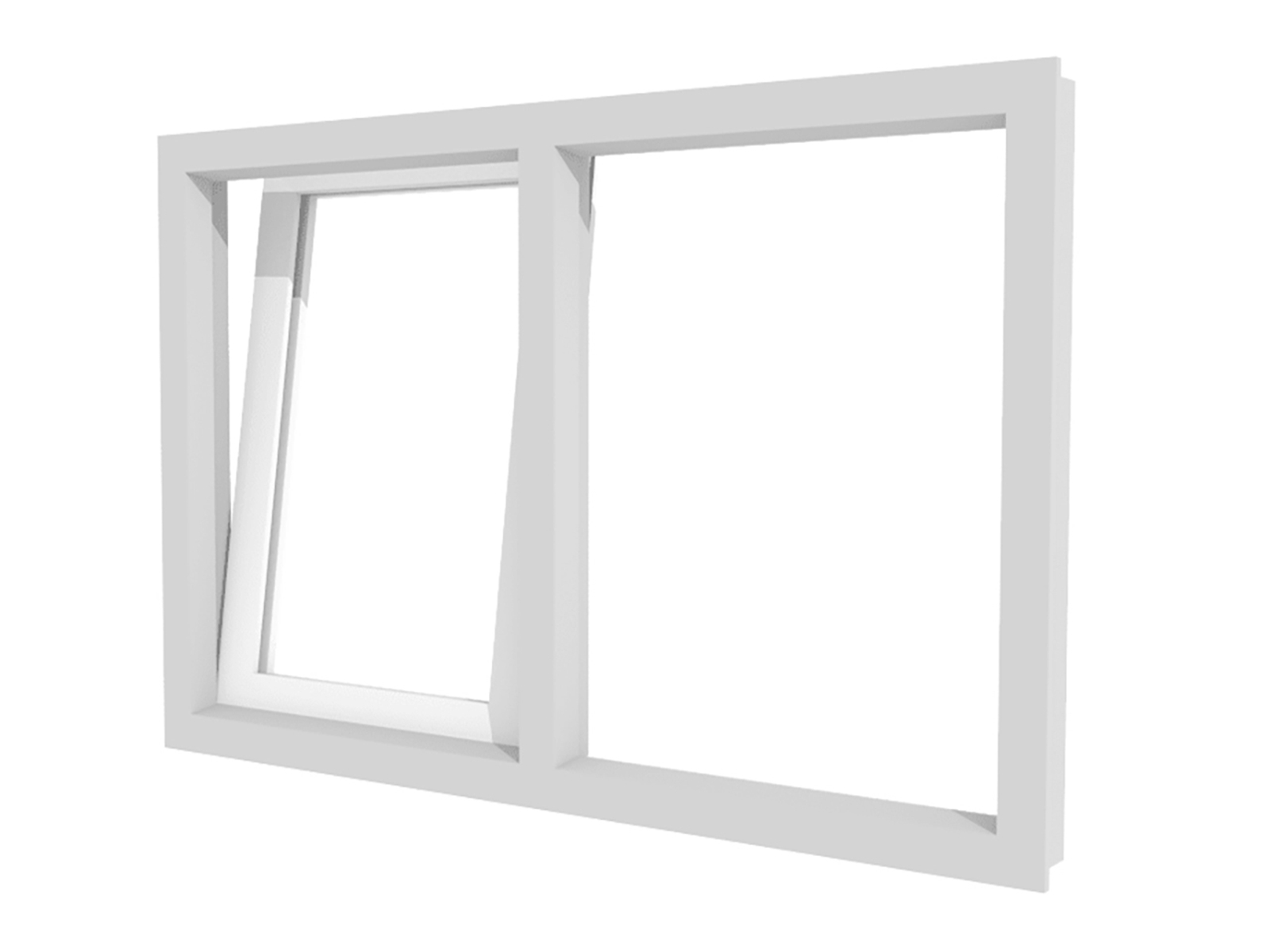 Kunststof raamkozijn