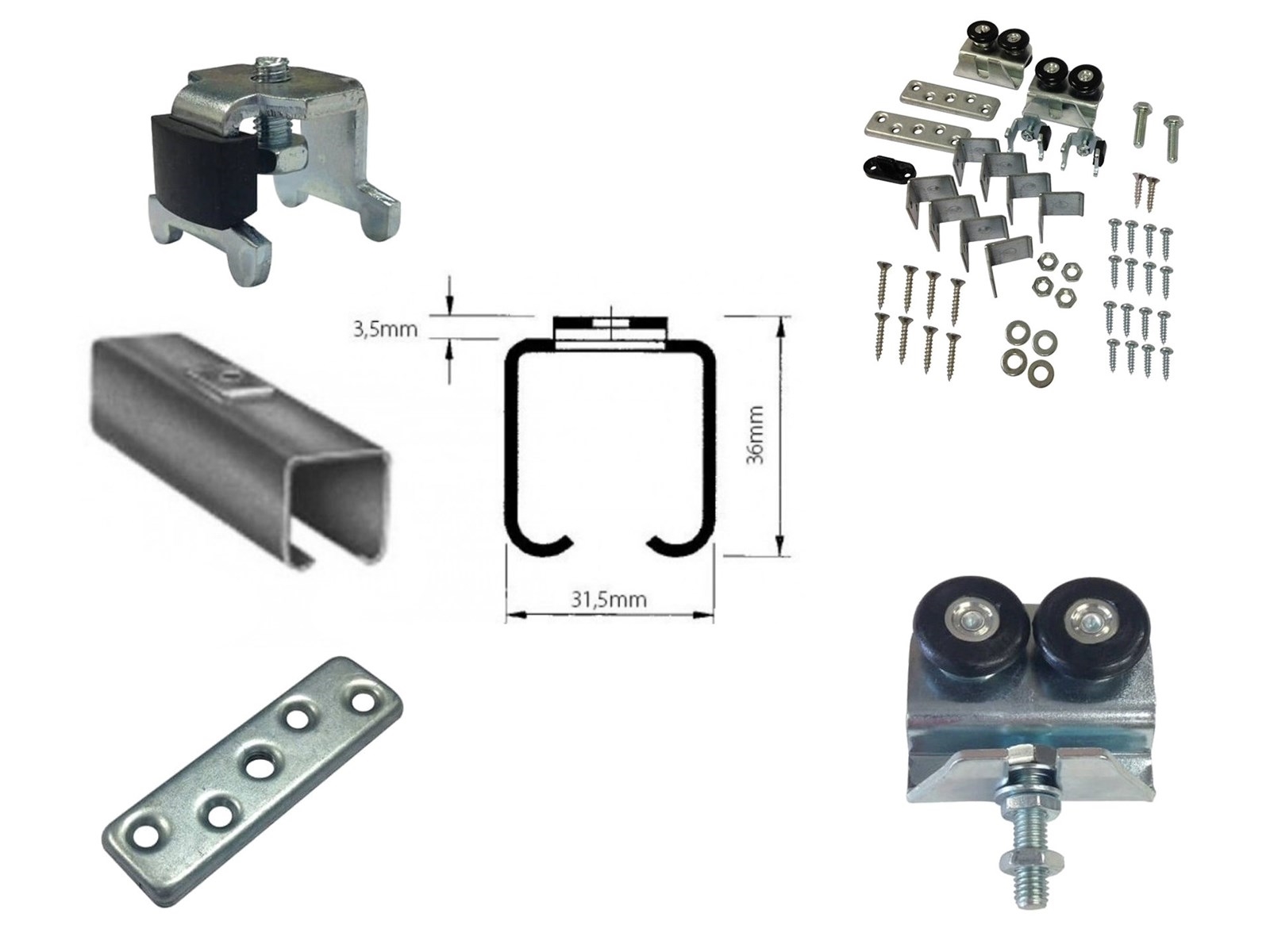 ROB schuifdeurbeslag