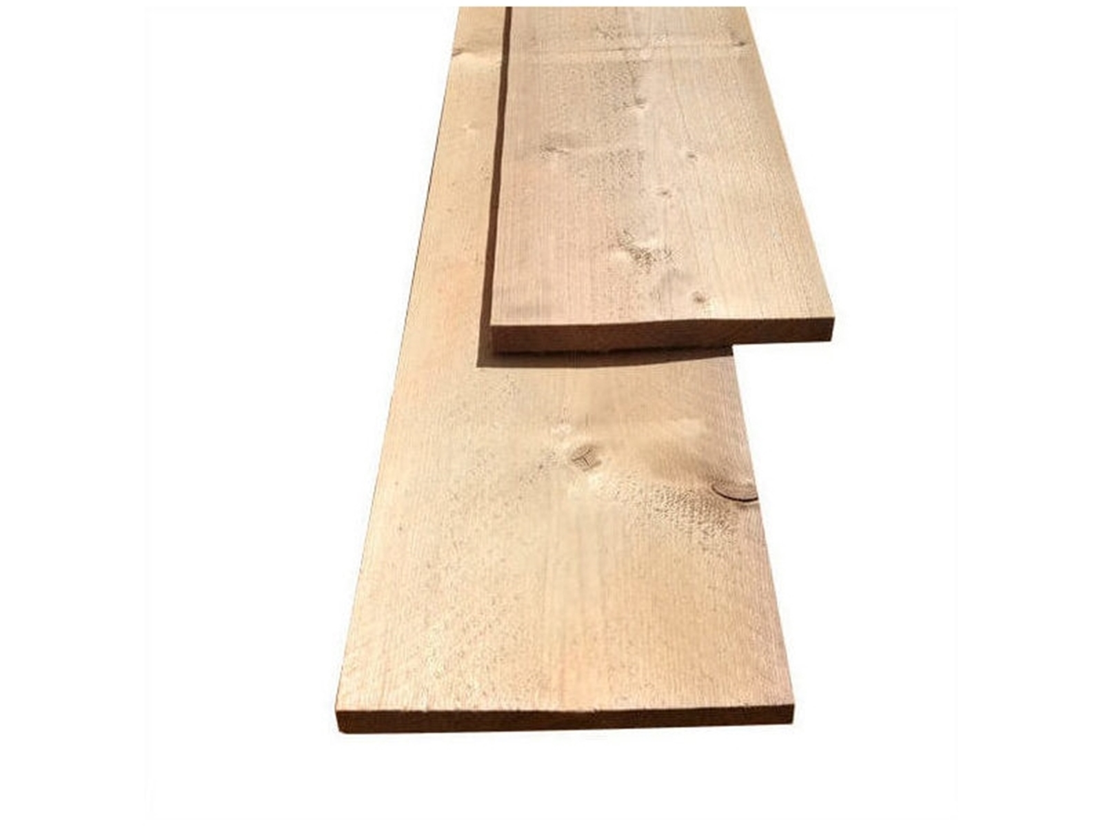 ME-vuren houten plank (bouwplank) ±23x225mm, C18, fijnbezaagd, onbehandeld, 5000mm