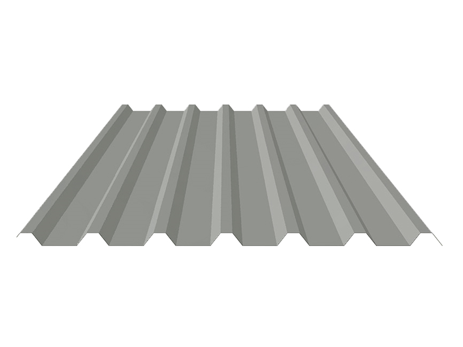 Stalen damwand dakplaat, 32/1000 profiel, HP Lederstructuur