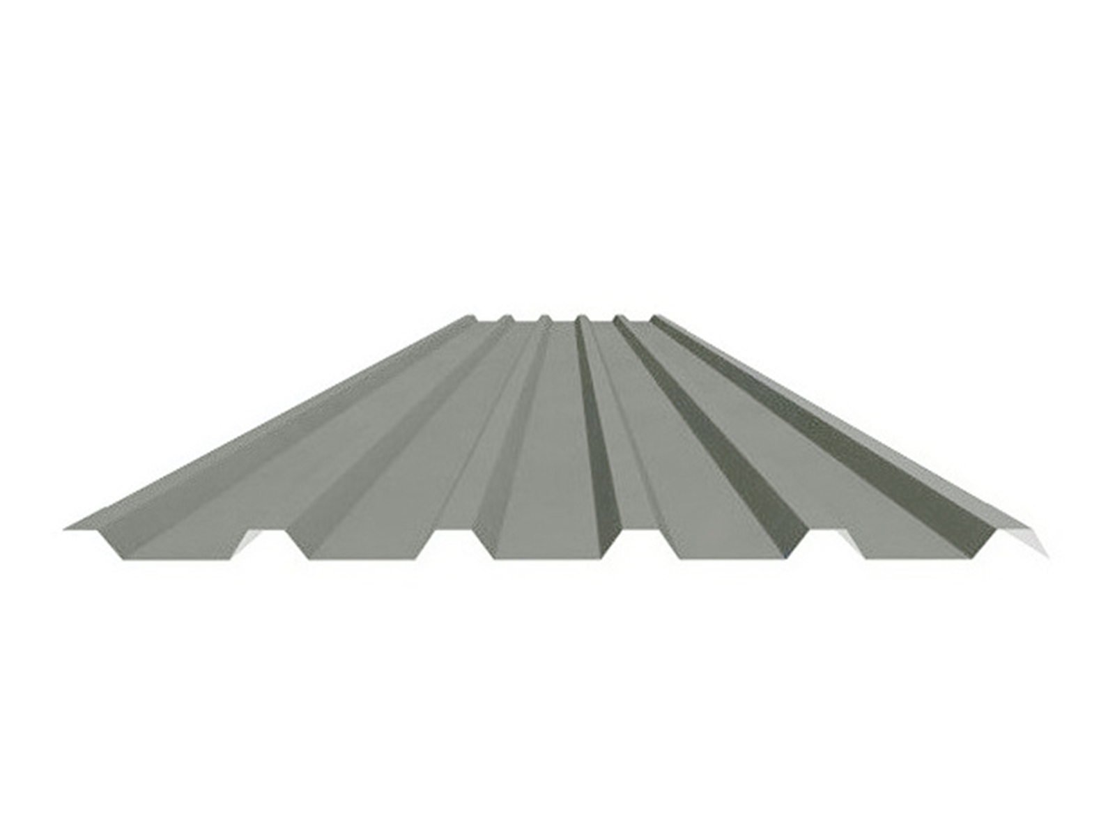 Stalen damwand dakplaat, 35/1035, 0.55mm, HPS Mushroom (±RAL 080 70 10)