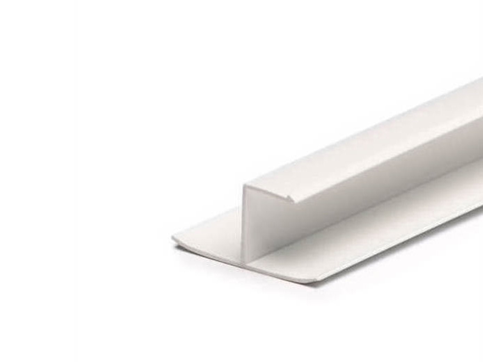 PVC Stoeltjes-profiel wit, t.b.v. isolatie 25mm dik, lengte 5000mm (5 stuks)