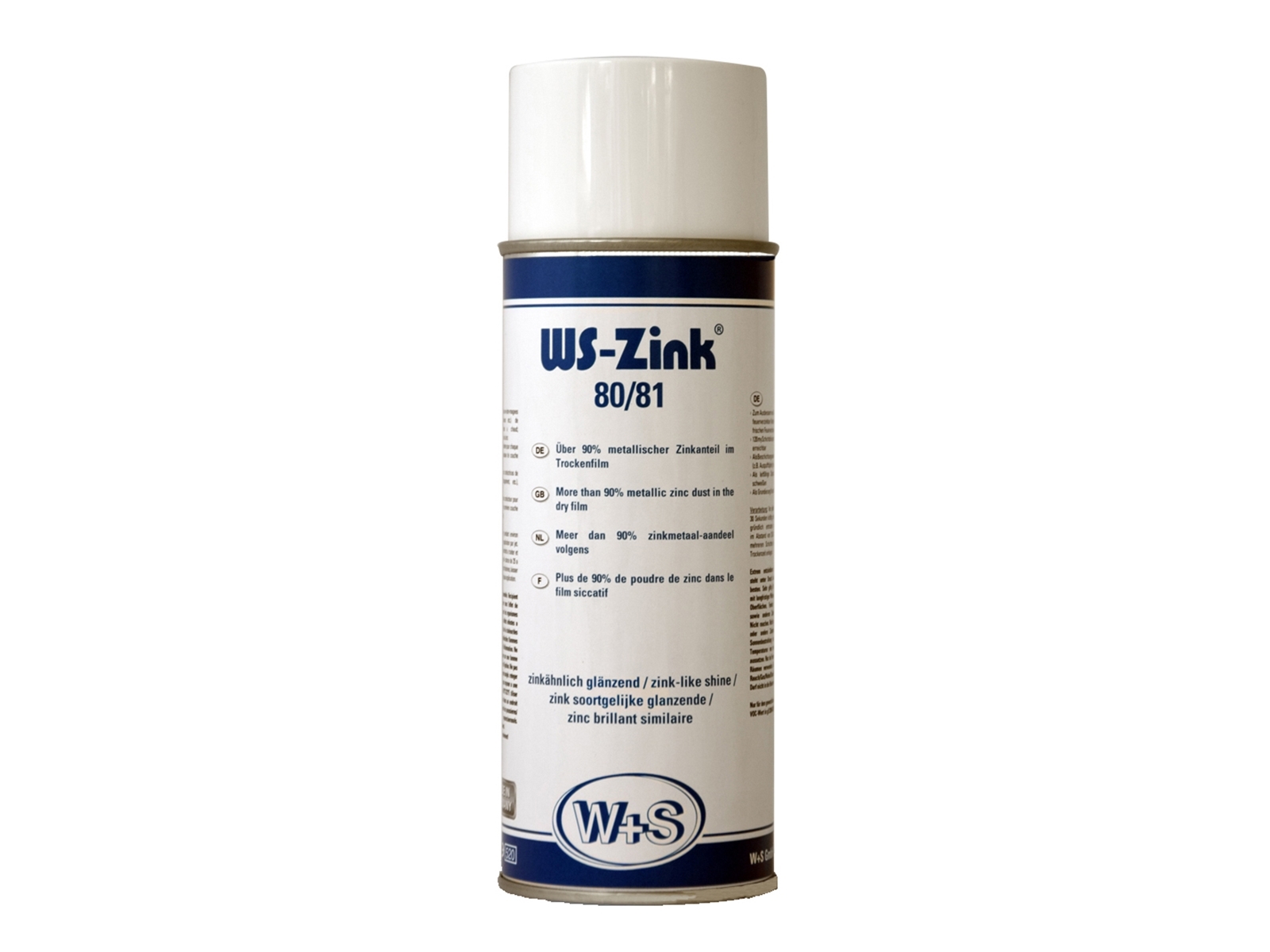 W+S zinkspray, WS-Zink 80/81 (400ml)