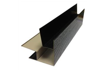 Buitenhoek tbv stalen rabat, ingewerkt