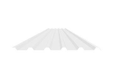 Profielplaat dak, 35/1035 trapezium, 0.63mm, SDP50 Zuiver Wit (±RAL 9010)