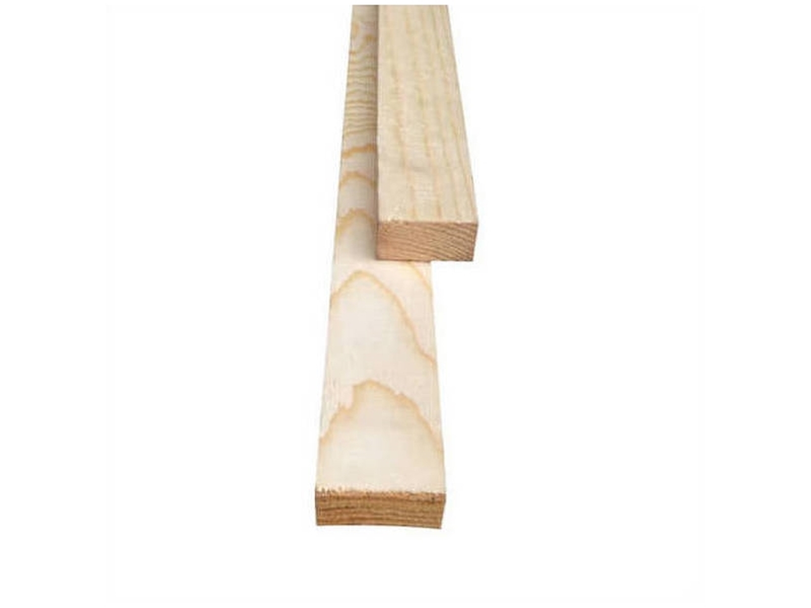 NE-vuren houten lat (dubbel lat), ±22x50mm geëgaliseerd, onbehandeld, 4200mm