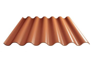 Humanit golfplaat, 51/177, Baksteenrood