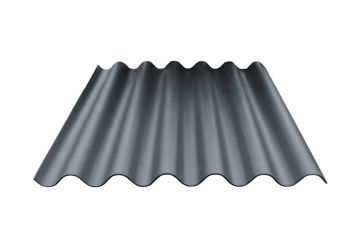 Humanit vezelcement golfplaat, 51/177, 6.5 golf, Donkergrijs