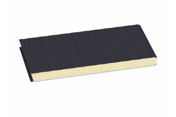 Lattonedil PUR sandwichpaneel, 40mm, 2-zijdig, Antraciet (±RAL 7016)