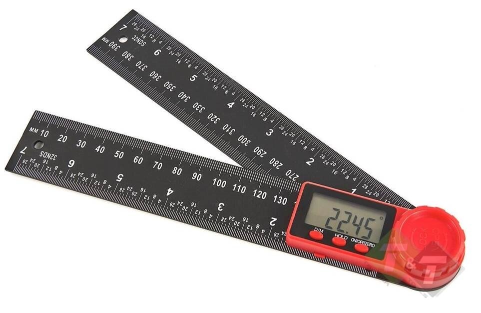 Benson zwaaihaak digitaal, digitale gradenmeter