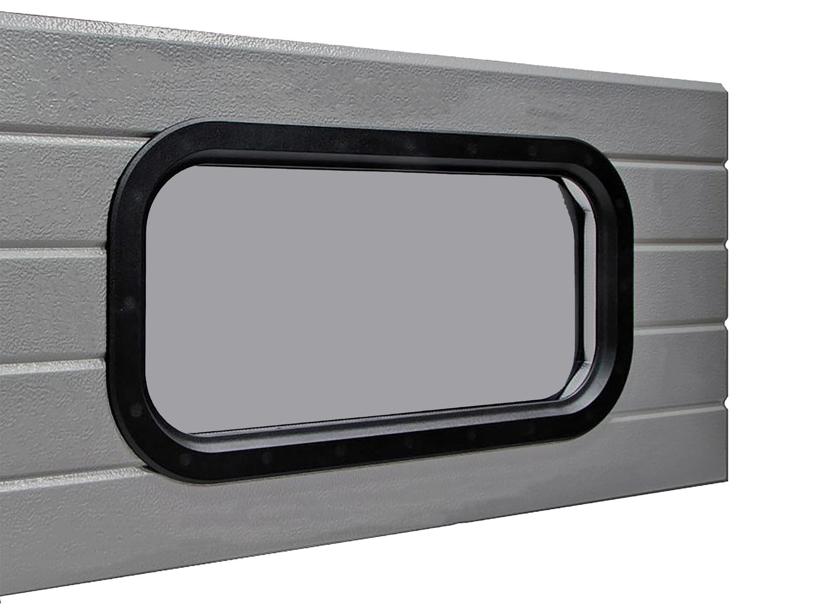 Inbouw klikvenster, 40 mm, tbv. schuifdeuren, ovaal, ±663x343mm