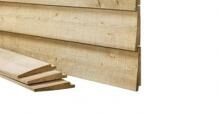 Vuren gevelbekleding afbeelding