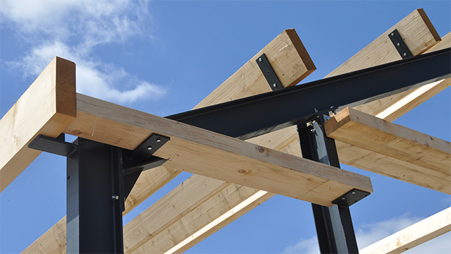 Constructie Gebruik balken van hout of staal - Huisman Gemert