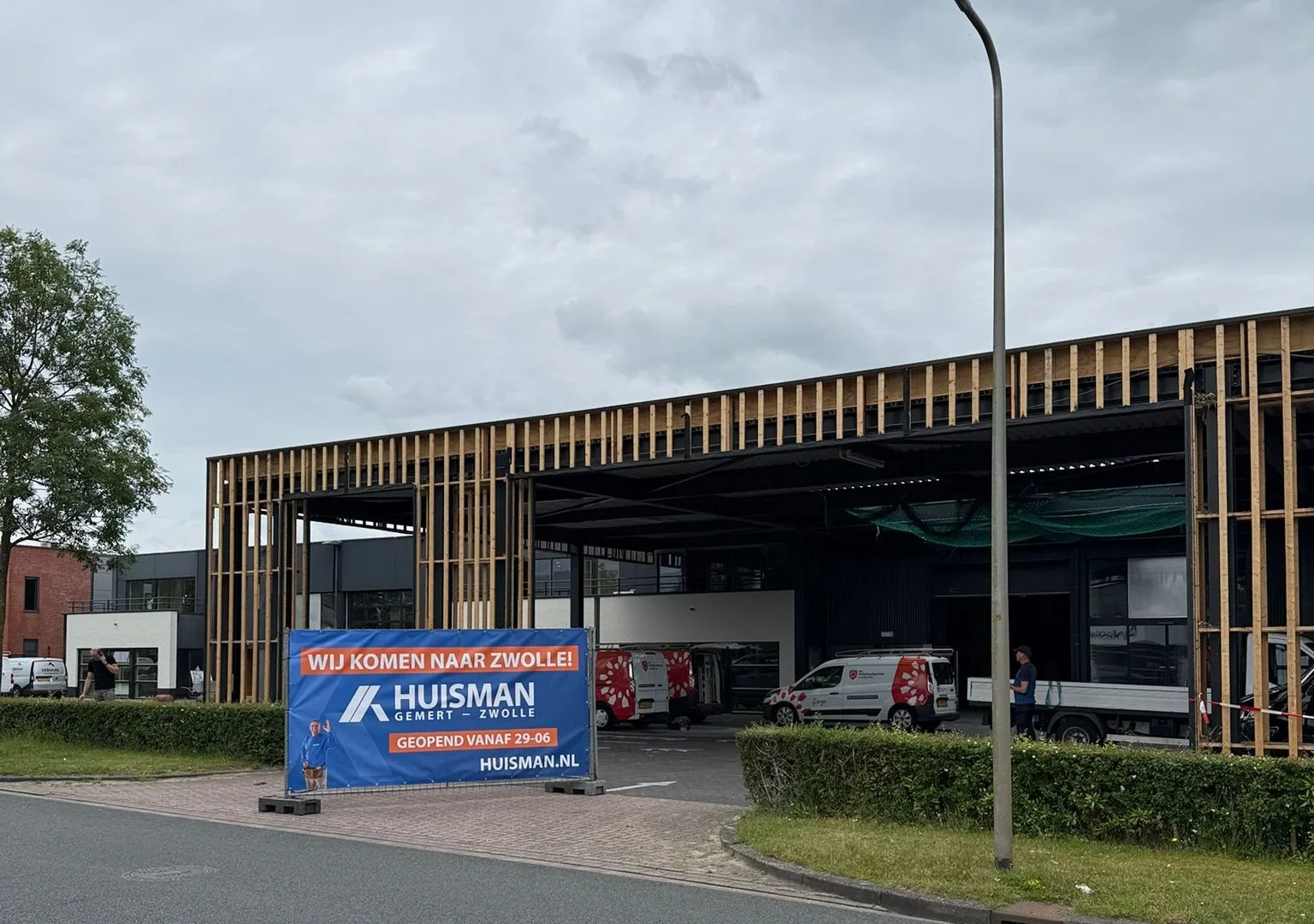 Werkzaamheden in volle gang